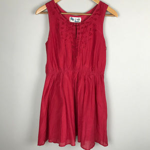 Red C Luce Sz M sleeveless dress